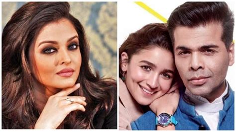 When Aishwarya Rai Took A Dig At Alia Bhatt Career By Taking Karan