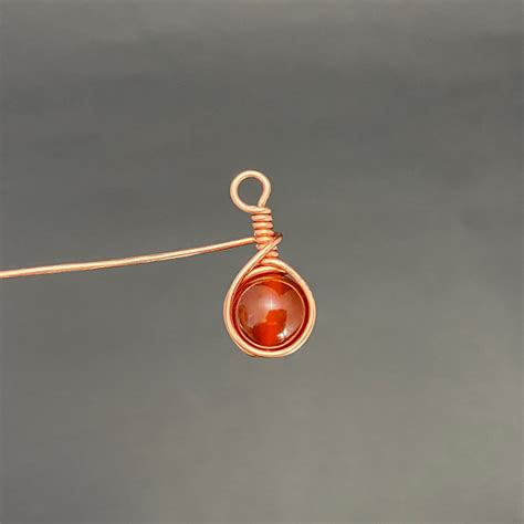 How To Wire Wrap A Bead Pendant Studio 73 Designs Celtic Wire Jewelry