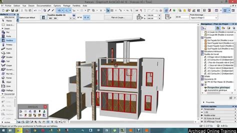 Tutoriel Archicad De A Z Fr Parite Porte Et Fen Tre Youtube Hot Sex Picture