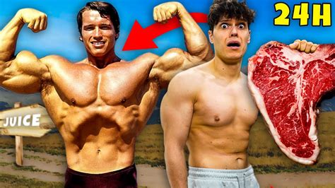 Sp Dzi Em H Jak Arnold Schwarzenegger Surowe Jajko I Mi So Youtube