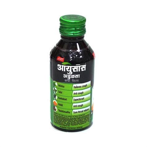 Buy Sapat Ayusas Adulsa Cough Syrup Ml Online At Best Price