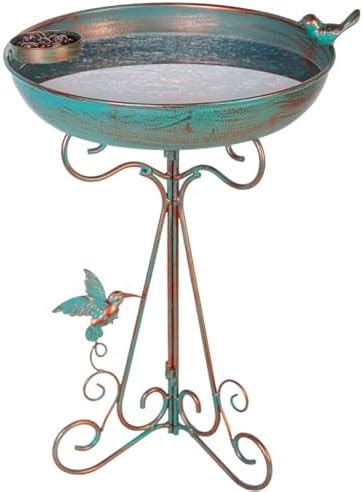 Amazon Ouisjyer Bird Baths For Outside Metal Bird Bath Glass