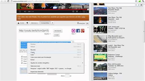 Colocar Video Do Youtube No Site Olds Youtube