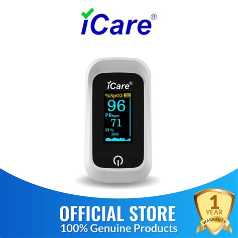 ICare OX001 Fingertip Pulse Oximeter SpO2 Blood Oxygen Saturation