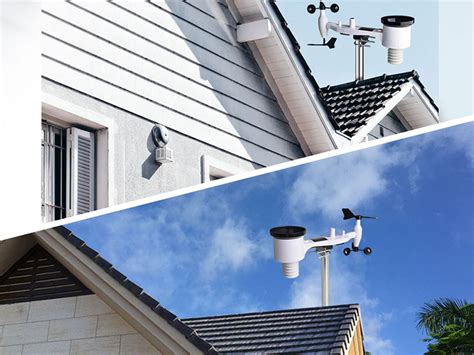 Ecowitt Weather Stations In Outdoor Sensor Array Wireless Weather