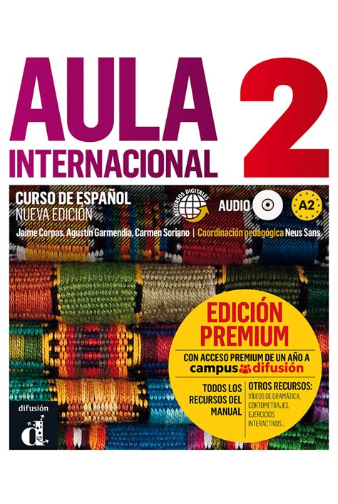 Aula internacional nueva edición 2 Premium Libro del alumno con CD