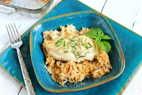 5 Ingredient Chicken And Rice Bake One Dish Chicken Recipe