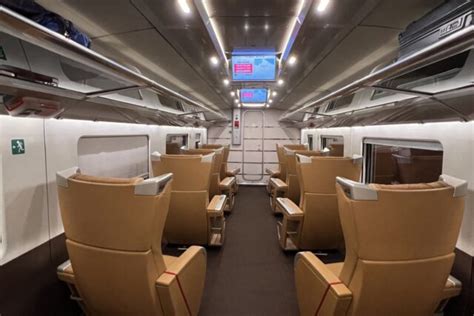 On A Test La Classe De Luxe Du Tgv Trenitalia Lyon Paris Un Vrai