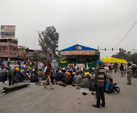 In Pics Kisan Tractor March In Delhi कृषि कानूनों के विरोध मे किसानों