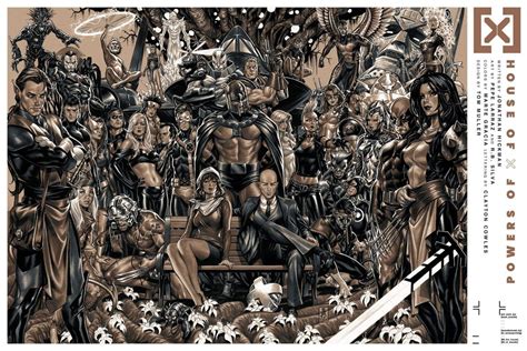 House Of X Power Of X Mondo Screen Print Standard Edition Mark