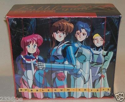 Bubblegum Crisis Megatokyo A D Sealed Vhs Box Set