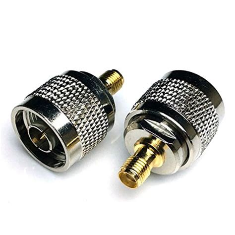 Allishop Pcs N Type Male Plug To Sma Female Jack Straight Rf Coaxial