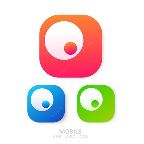 Premium Vector A Colorful Icon For Mobile App Logo Icon