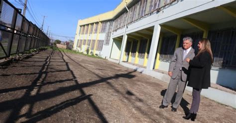 Nueva Multicancha Tendr Colegio De San Pedro De La Paz Sabes Cl