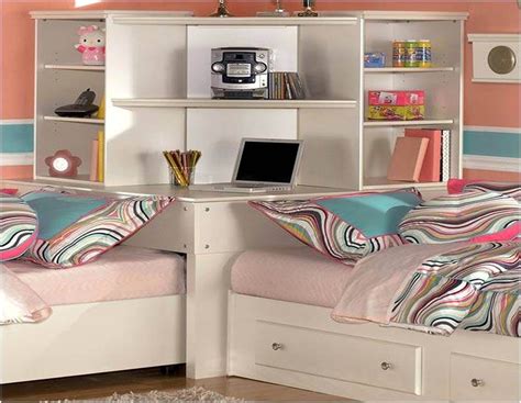 Twin Beds With Corner Table Corner Twin Beds Corner Unit Twin Beds Twin Bed Sets