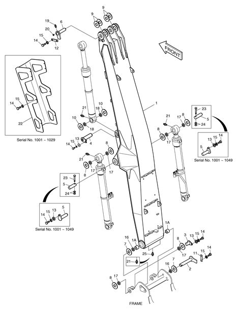 BOOM ASS Y 219 1173A Doosan AVSpare