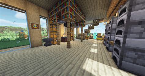 A Wooden Modern House : r/Minecraft