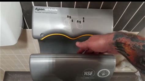 Dyson Airblade Ab03 Hand Dryer At The Museum Of Archaeology Durham 🚻🚼♿️ Youtube