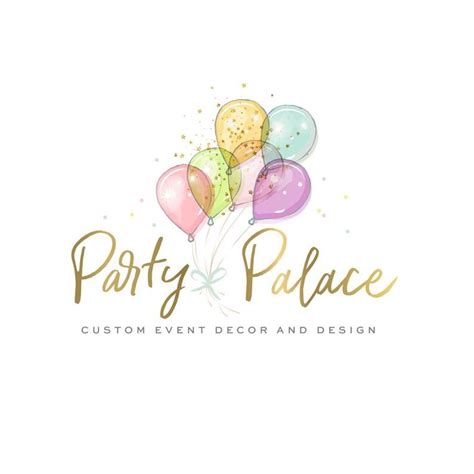 Party Planners Logo Event Planner Logo Event Logo Circle Logo Design