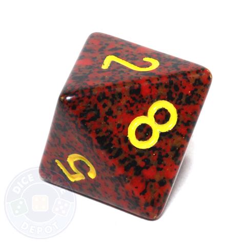 Speckled Lotus 4 Sided Dice D4 For Sale Dice Game Depot