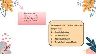 Ppt Materi Spltv Pembelajaran Kelas X Ppt