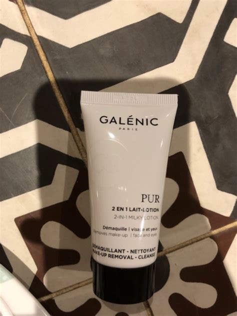 Galénic Pur 2 en 1 Lait Lotion Démaquille Visage et Yeux INCI