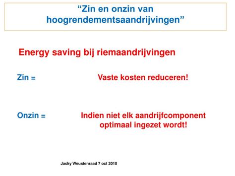 Ppt Energie Efficiëntie Powerpoint Presentation Free Download Id