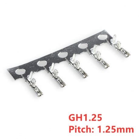 10PCS JST GH Shell Terminal 1 25mm Pitch With Lock GH1 25 Terminals