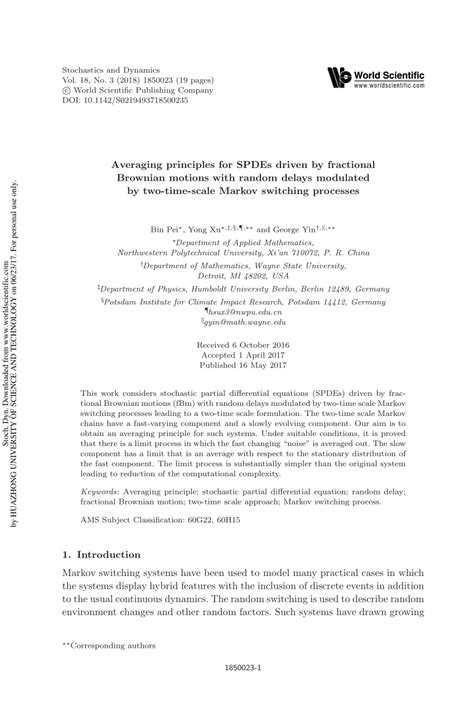 PDF Averaging Principles For SPDEs Driven By Fractional Brownian