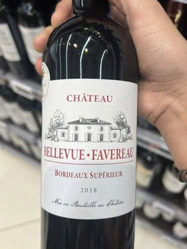 Ch Teau Bellevue Favereau Bordeaux Sup Rieur Vivino Canada