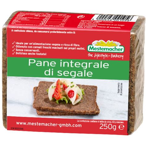 Pane Integrale Di Segale MASTERMACHER 250 GR Coop Shop