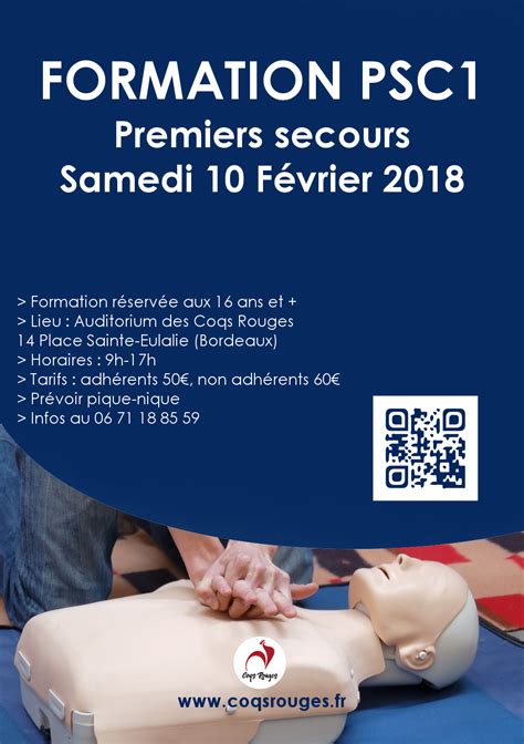 Formation PSC1 Premiers Secours Aux Coqs Rouges Coqs Rouges 40