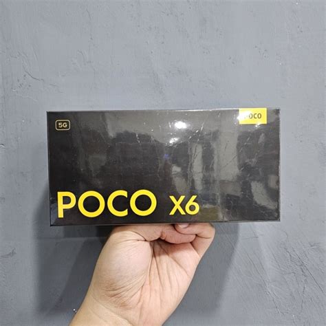 Jual Xiaomi Poco X6 5G Ram 12 256 Gb Garansi Resmi BNIB No Repack