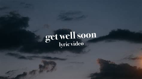 Ariana Grande Get Well Soon Lyric Video Youtube