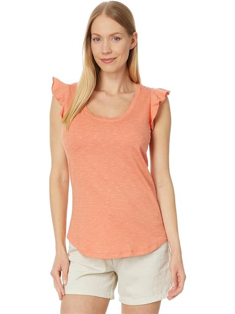 Maaji Tangerine Ruffles Bikini Top Orange FREE SHIPPING Zappos