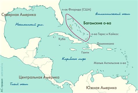 Страны карибского бассейна багамские острова