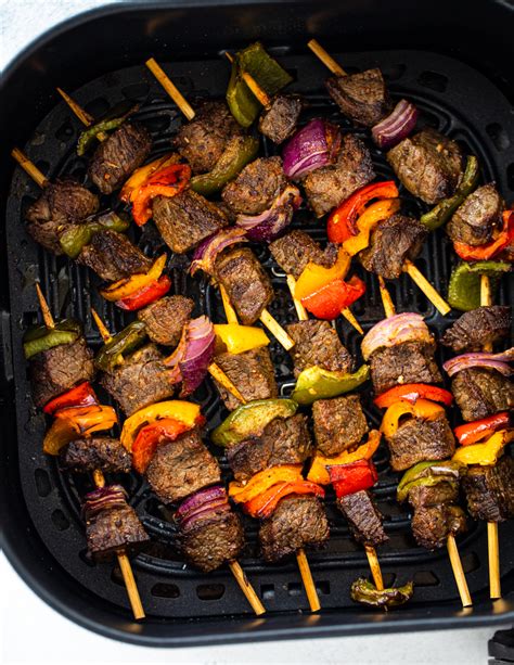 Air Fryer Beef Kabobs Gimme Delicious