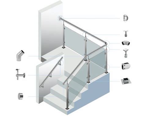 Btg Mm Mm Mm Clear Tempered Balcony Railing Glass