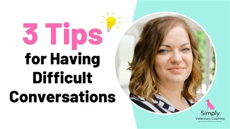 Tips For Having Difficult Conversations Youtube