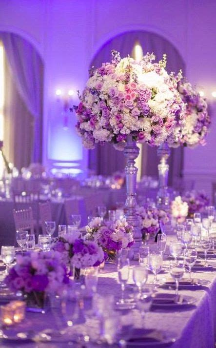 Wedding Reception Inspiration 10 03312016 Km Modwedding Purple