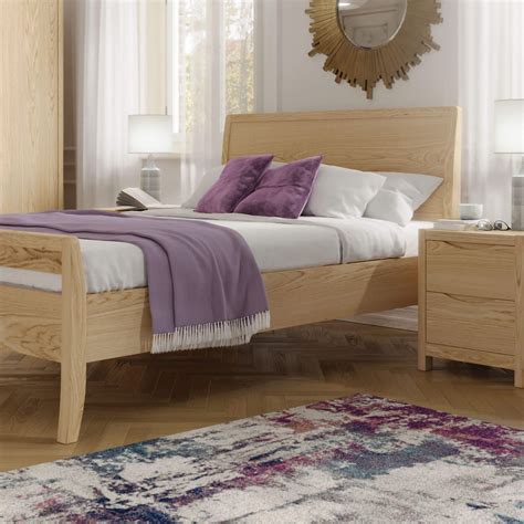 Stockholm Light Oak Bed Frame Collection