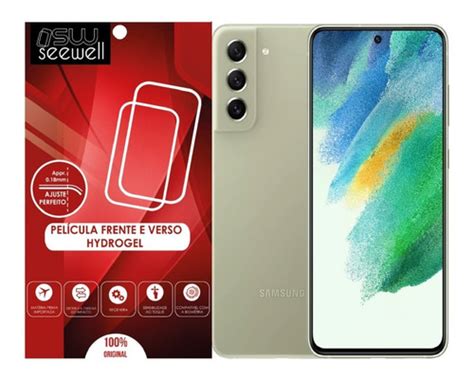 Película Hydrogel Hd Frente E Verso Galaxy S21 Fe 5g Parcelamento sem