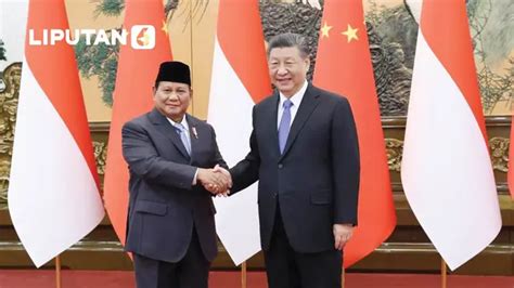 Infografis Pertemuan Menhan Prabowo Dengan Presiden China Xi Jinping News