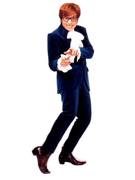 Austin Powers Velvet Suit Mike Myers Blue Suit