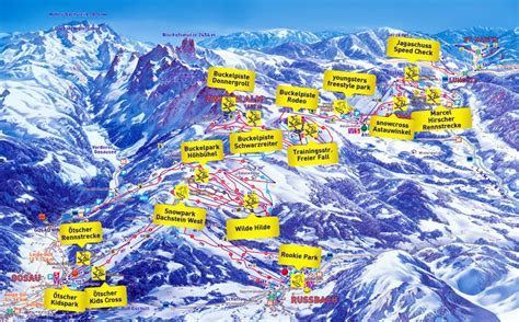 Gaudipisten Snowpark Dachstein West Tourismusinformation Russbach