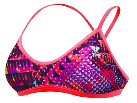 Tyr Machu Schwimmbikini Valleyfit Top Bikini Bottom Purple Multi