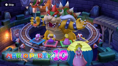 Mario Party Bowser Party Toadette Vs Wario Vs Peach Vs Toad