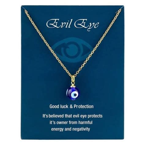 Jewelry Evil Eye Bead Necklace Poshmark