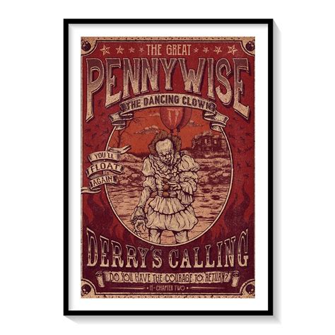 Buy Pennywise Movie Poster Online at Best Price – Dessine Art