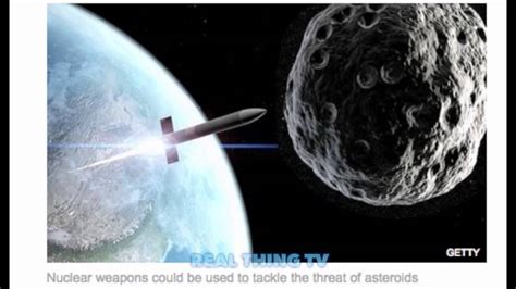 Nuclear Weapons To Be Used To Blast Asteroids In Bid To Protect Earth